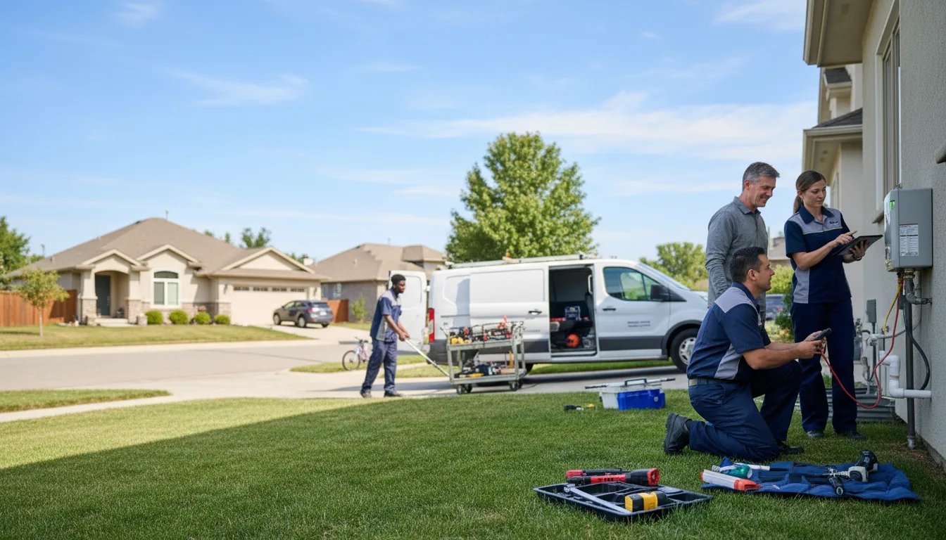 Tankless water heater service in Mineral Wells, TX